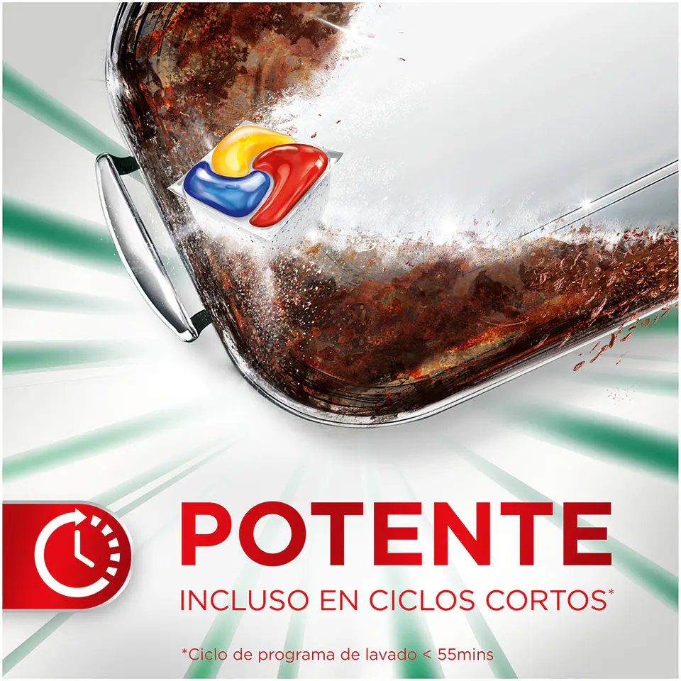 Detergente lavavajillas Platinum Plus Limón 5