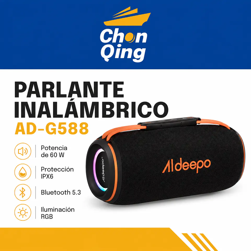 Parlante Aldeepo COD AD-G588 3