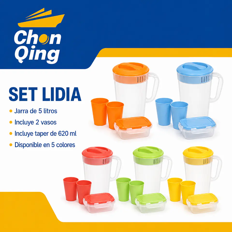 JARRA LIDIA DE 5 LITROS COD M0104T000 6