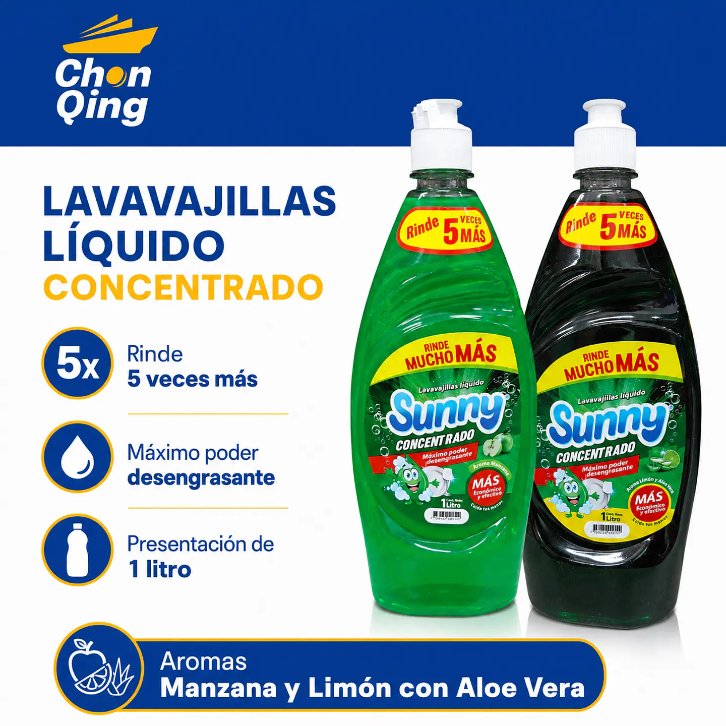 Lavavajillas Líquido COD LV2505 3