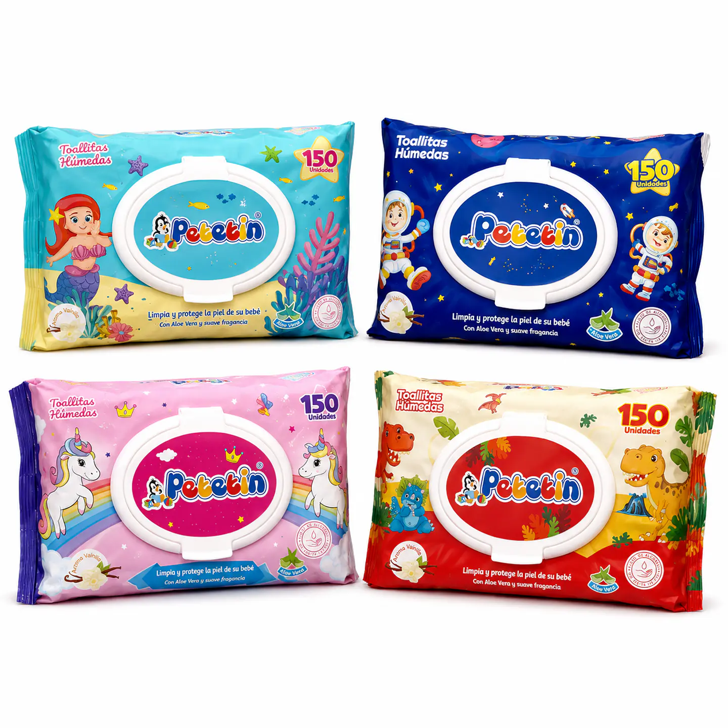 PAÑITOS HUMEDOS X 150 UNIDADES COD 5
