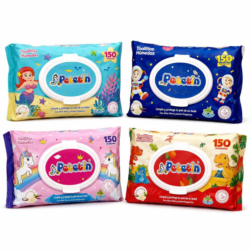PAÑITOS HUMEDOS X 150 UNIDADES COD 5