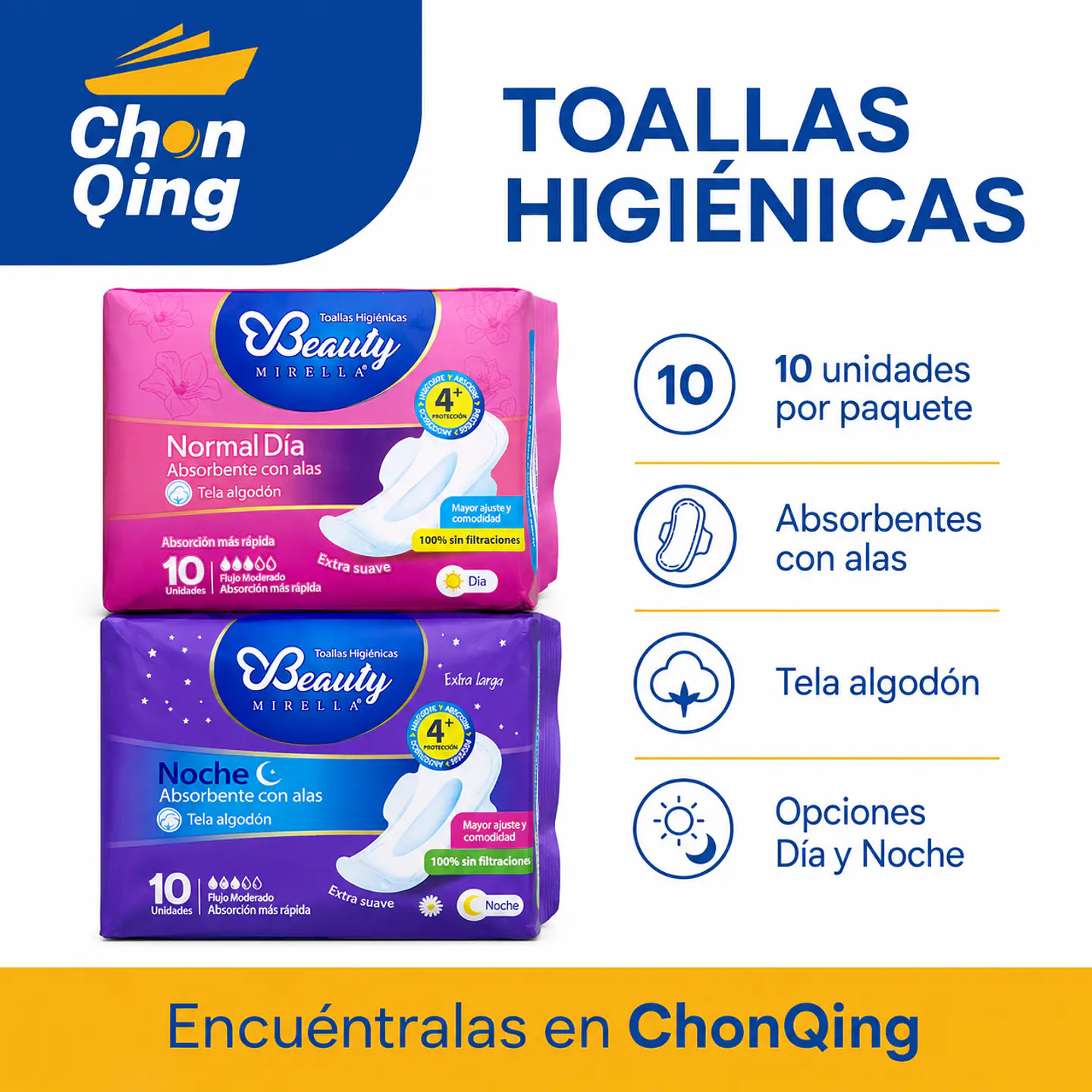 TOALLAS HIGIENICAS 5