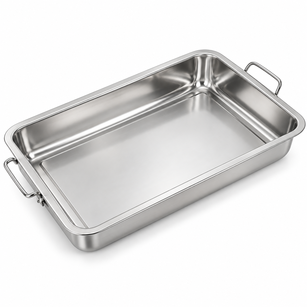 Bandeja Metálica Con Asas 1