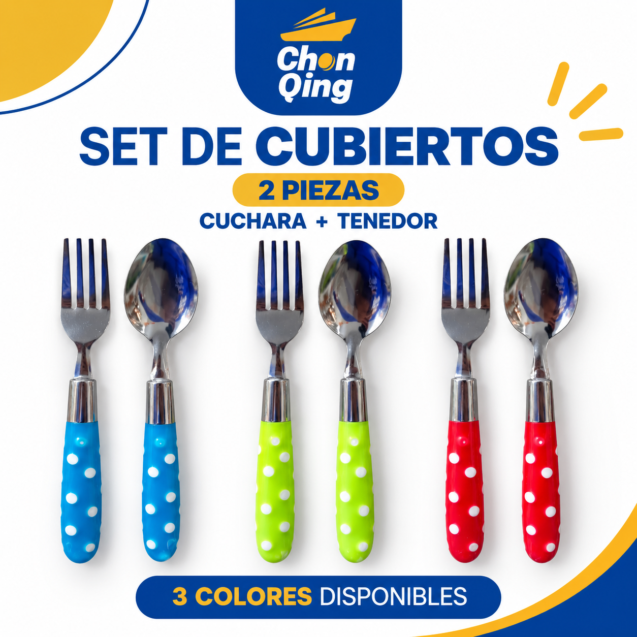 Cubiertos Set X2 3