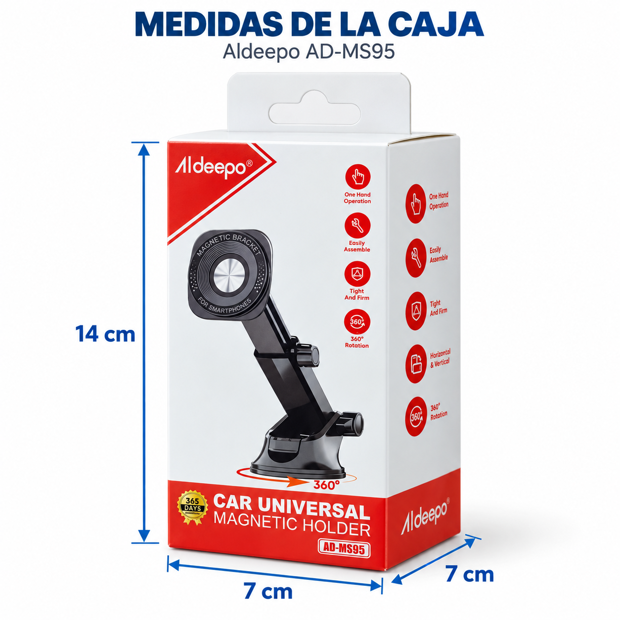Soporte De Celular Para Auto COD AD-MS95 5