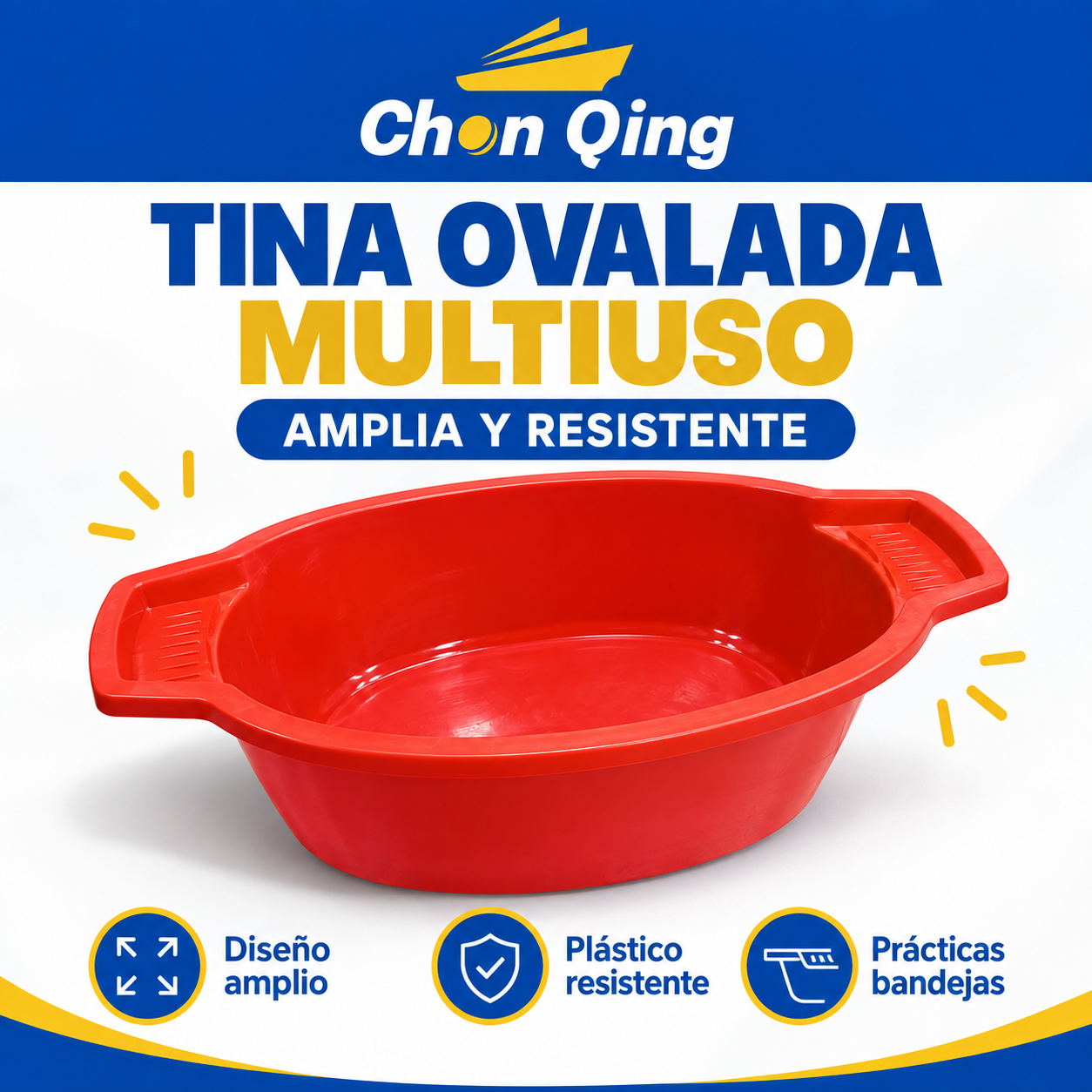 Tina ovalada multiuso AG0025 3