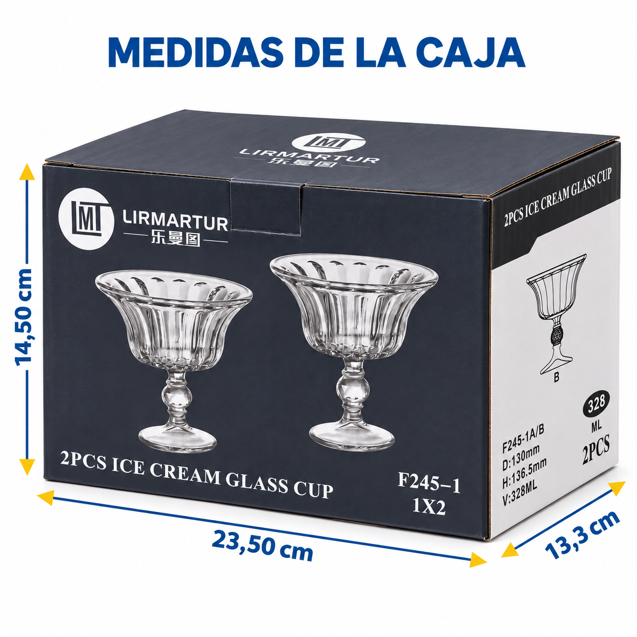 Copas Para Helado X2 PZS 5