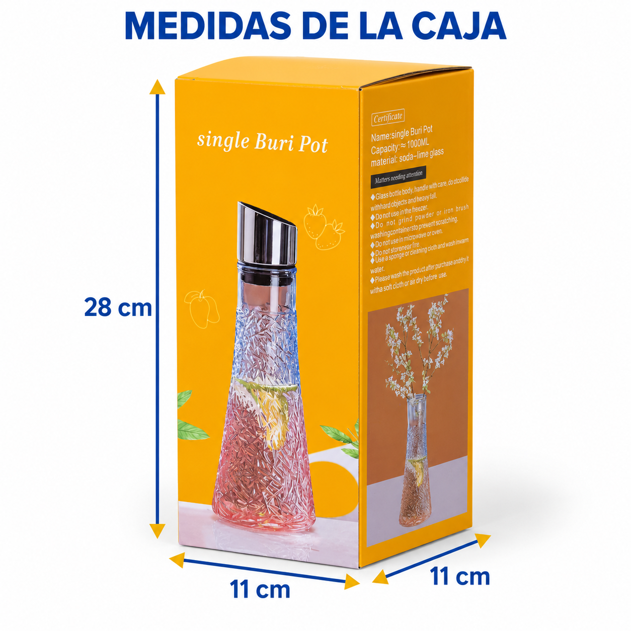 Botella De Vidrio 5