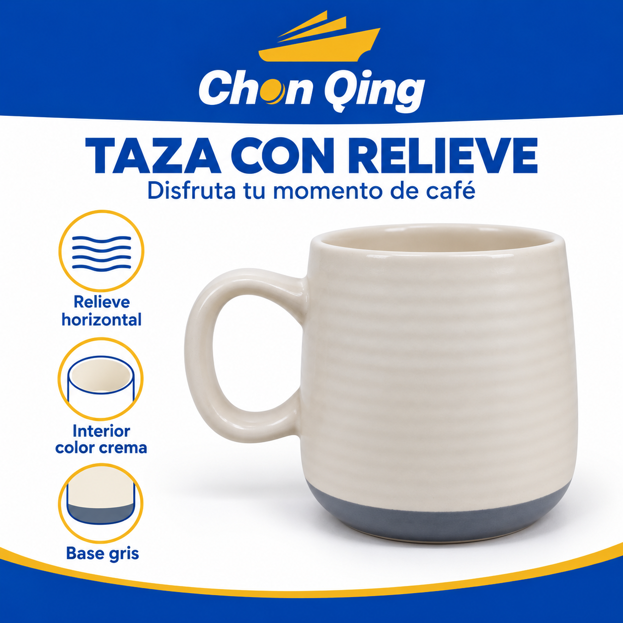 Taza Con Relieve 4