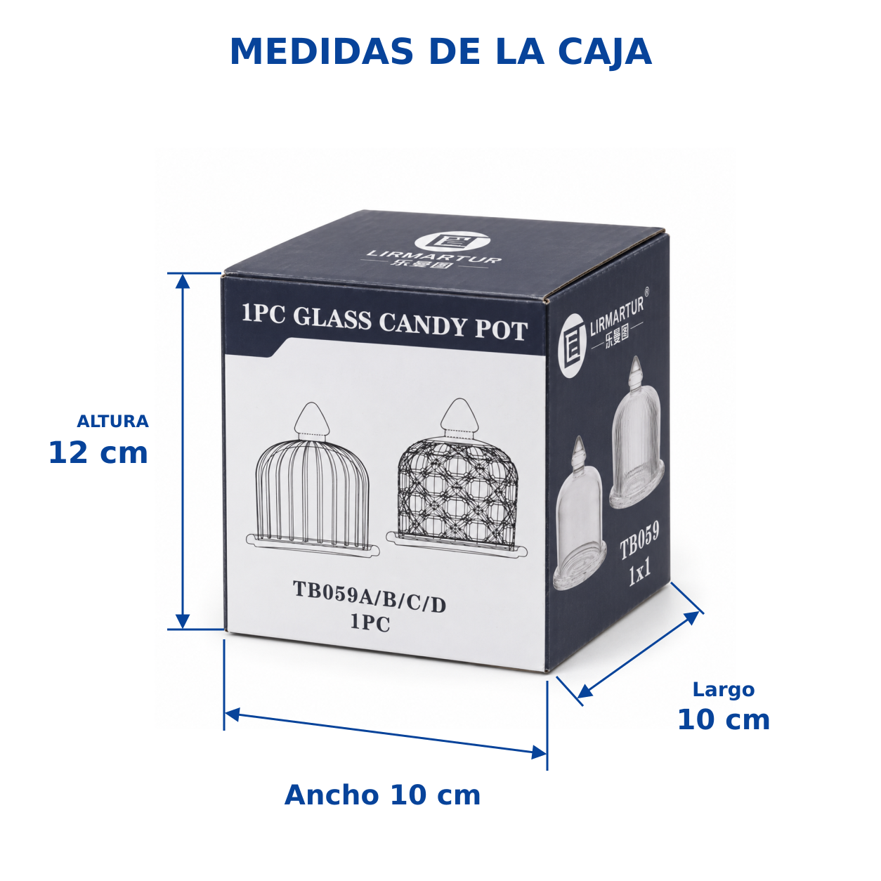 Bombonera de Vidrio 8