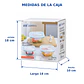 Set De Tapers De Vidrio X 3 PZS - Miniatura 3