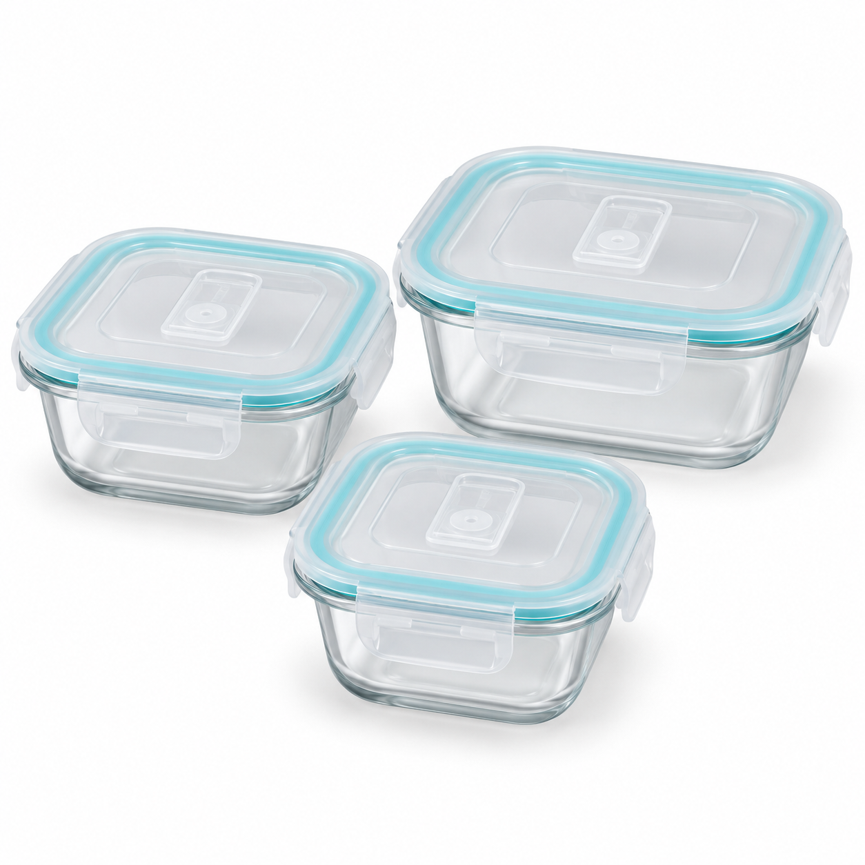 Set De Tapers De Vidrio X 3 PZS 1