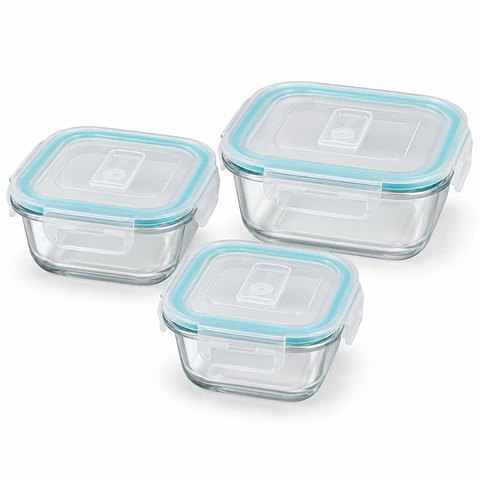 Set De Tapers De Vidrio X 3 PZS