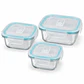 Set De Tapers De Vidrio X 3 PZS - Miniatura 1
