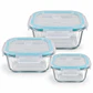 Set De Tapers De Vidrio X 3 PZS - Miniatura 6