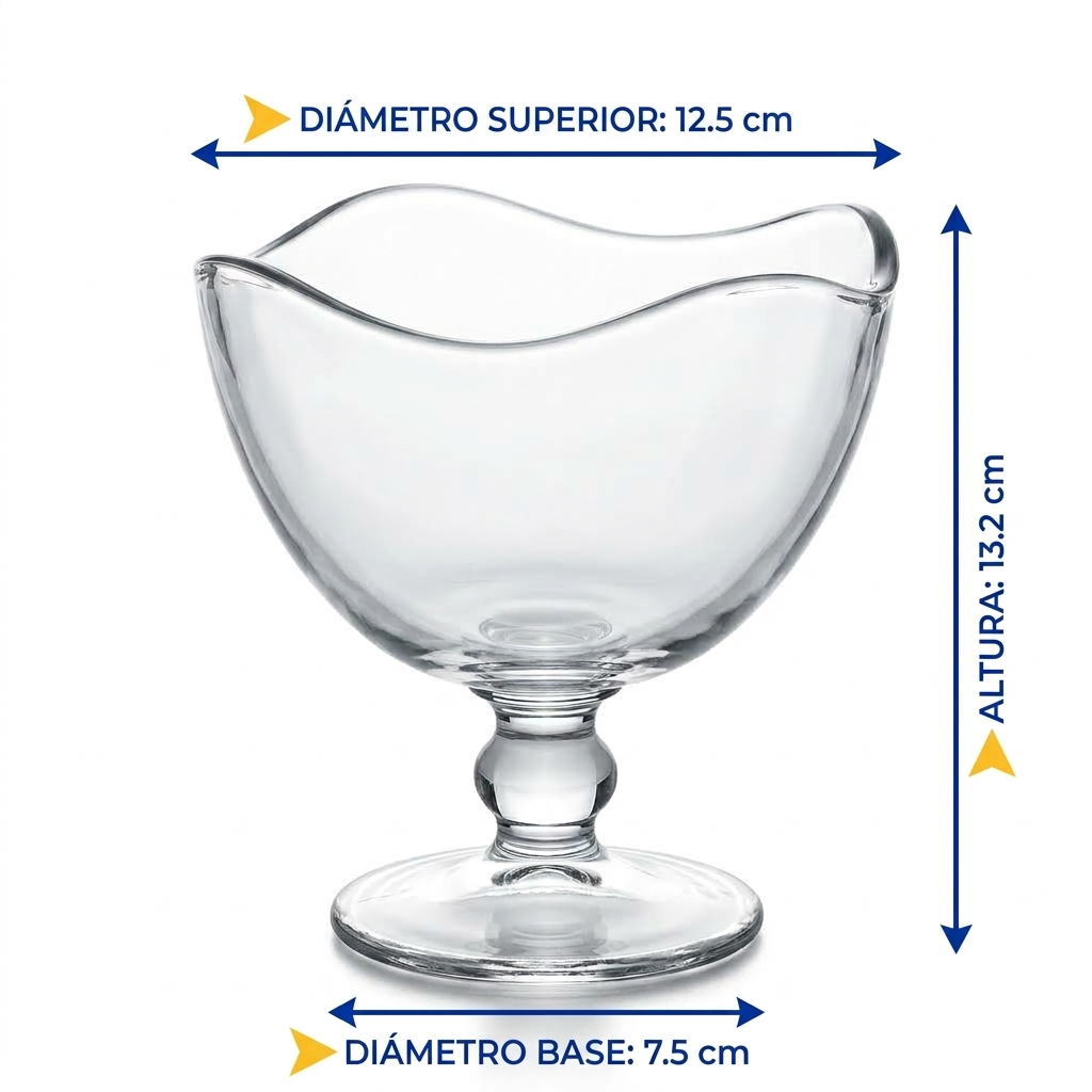 Set De 6 Copas Dulceras 5