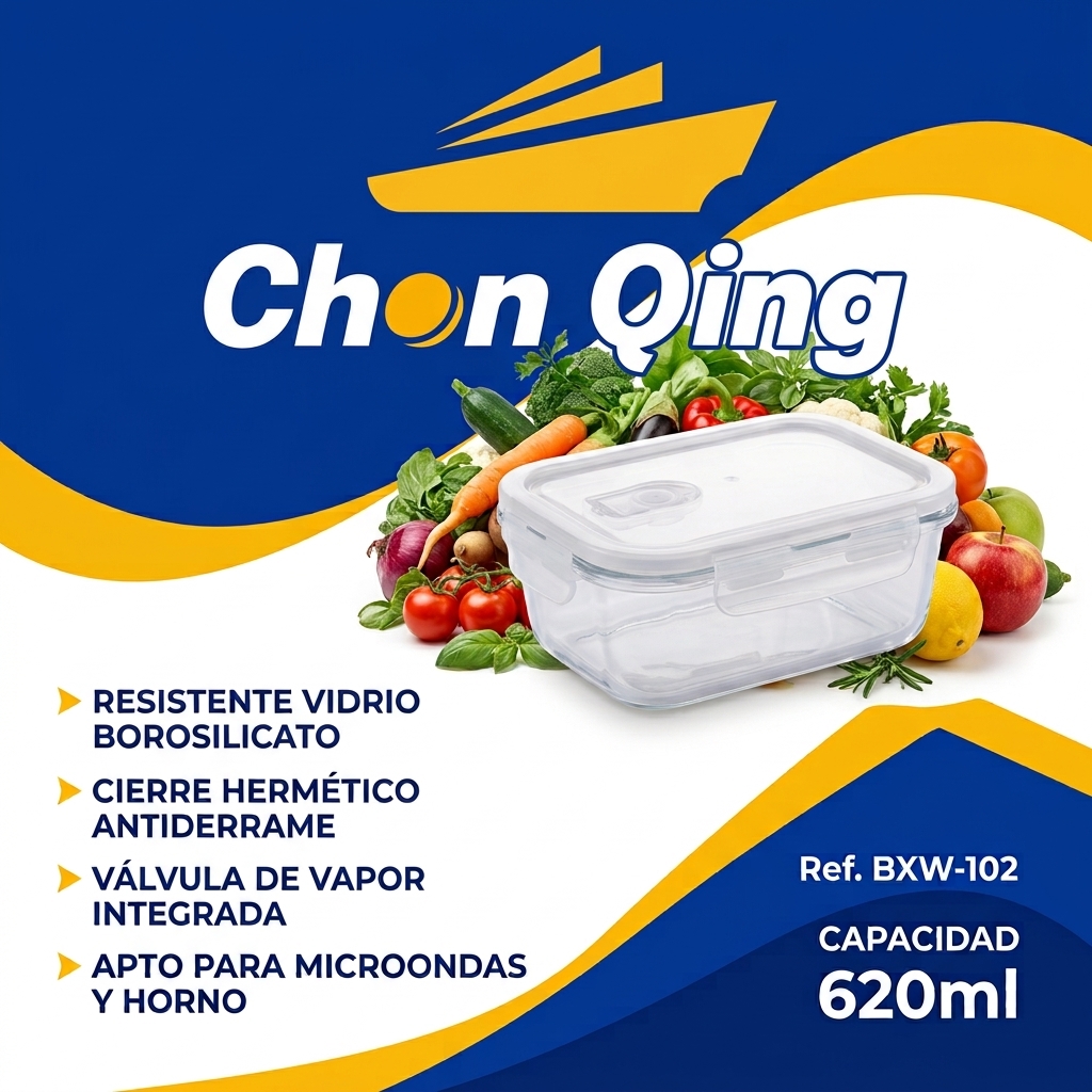Taper de Vidrio 620mL 6