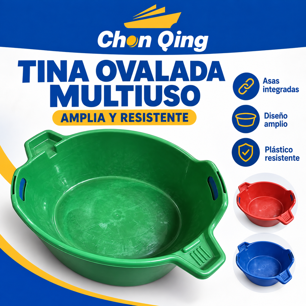 Tina Ovalada Multiuso 5