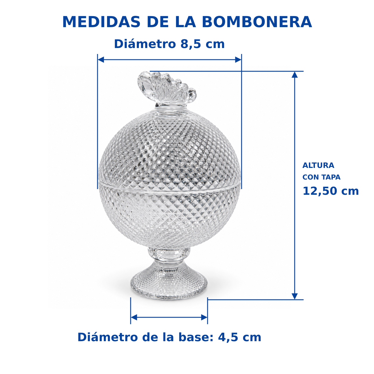 Bombonera con Pedestal 4
