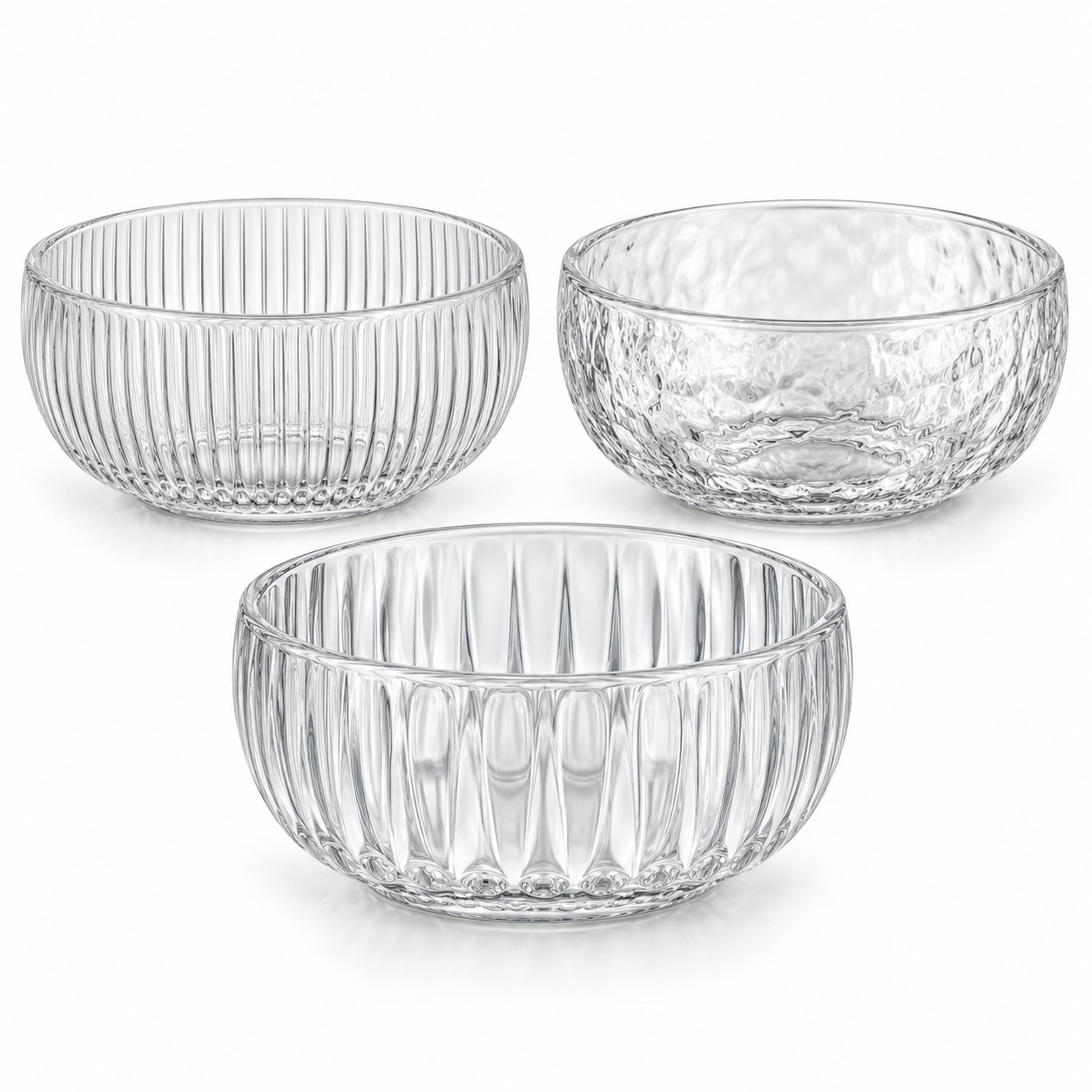 Bowls De Vidrio 6 Piezas 1