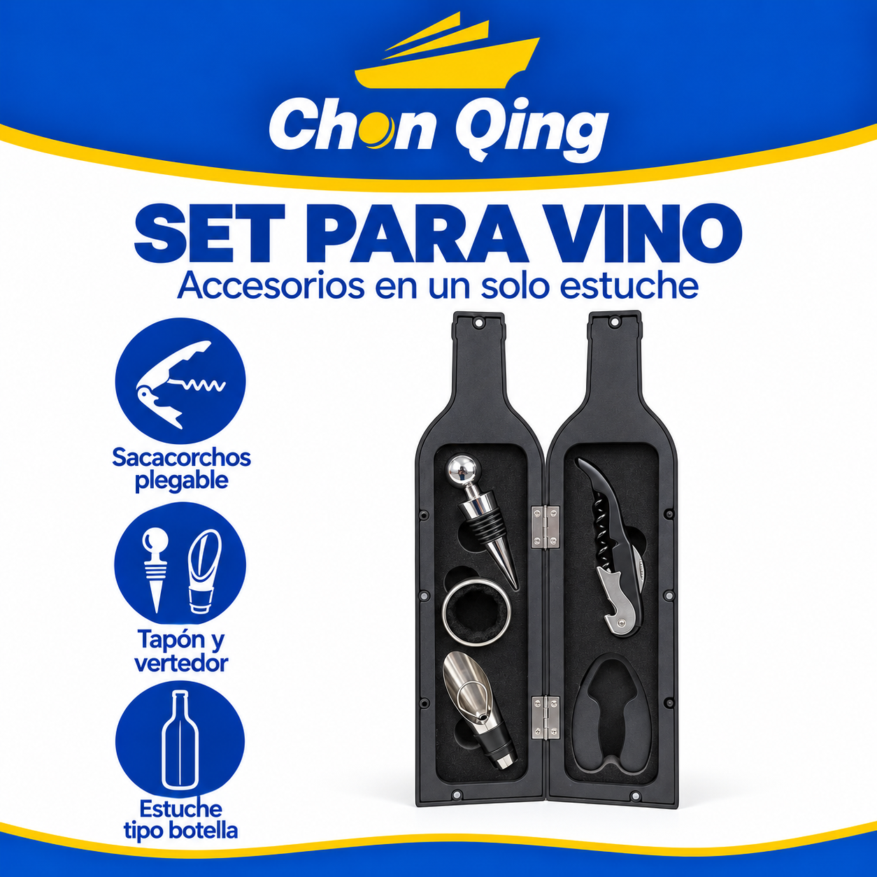 Set Para Vino 3