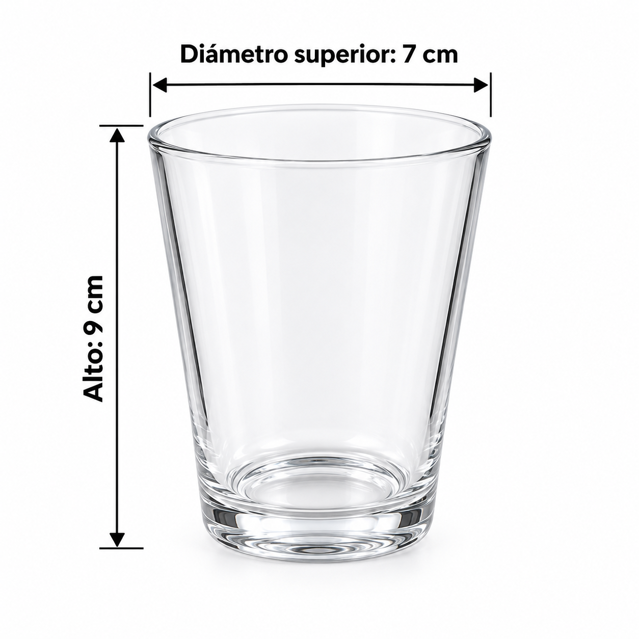 Set De Vaso De Vidrio X6 PZS 4