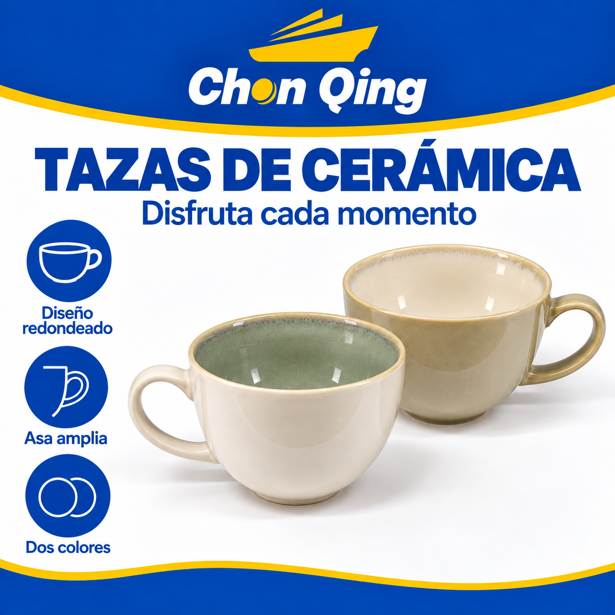 Taza De Cerámica 3