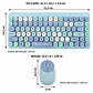 Teclado Mécanico Inalámbrico + Mouse Inalámbrico - Miniatura 4