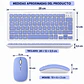 Teclado + Mouse Inalámbrico - Miniatura 4