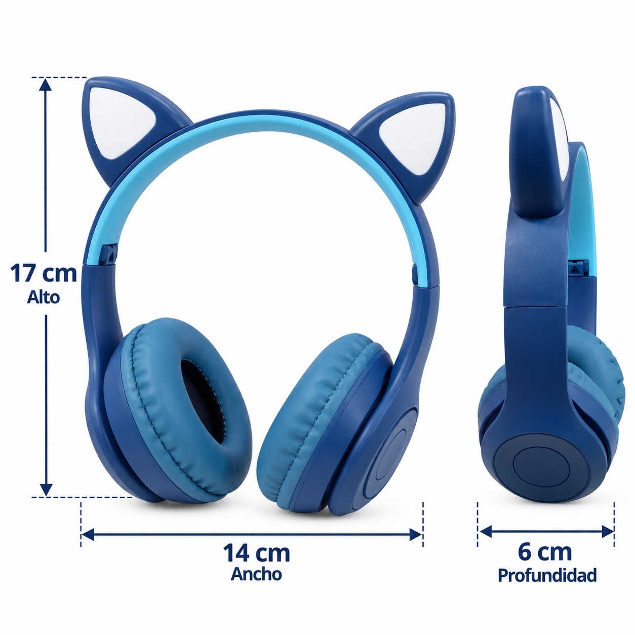 Audífonos Orejas De Gato 4