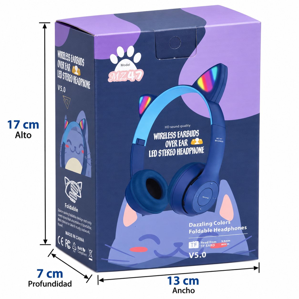Audífonos Orejas De Gato 5