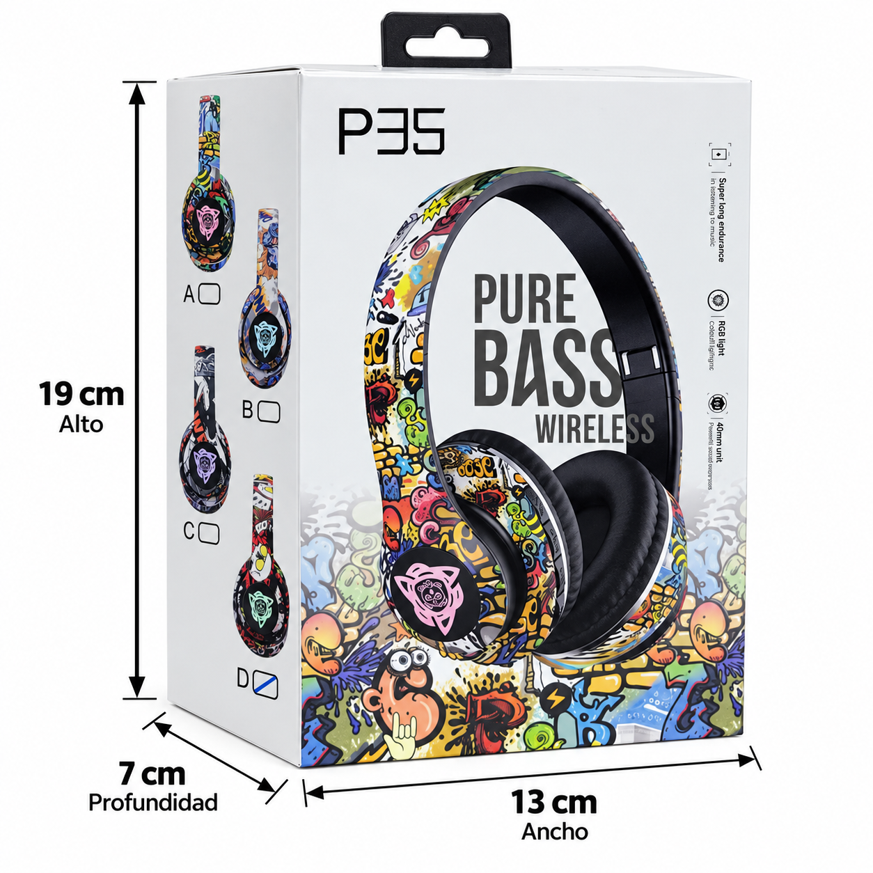 Audifonos Grafiti P35 5