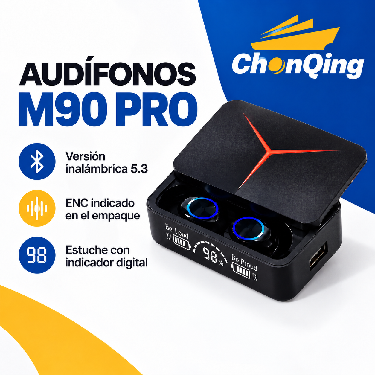 AUDÍFONO INALAMBRICOS M90 3