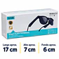 Gafas De Audio Bluetooth Con Micrófono Negro COD G58 - Miniatura 3