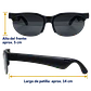 LENTES INTELIGENTES BLUETOOH COLOR NEGRO - Miniatura 2