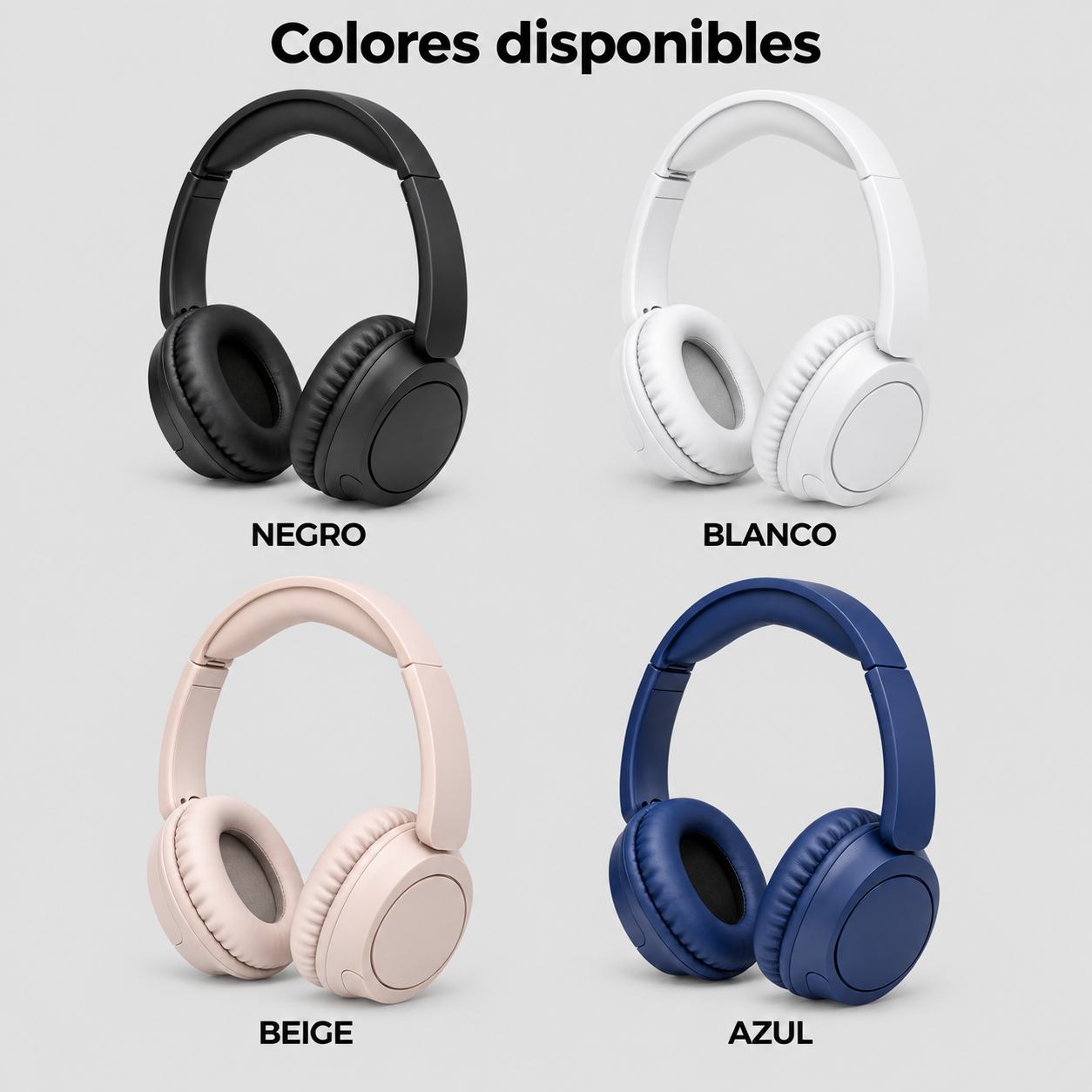 Audífonos Vincha Bluetooth 1
