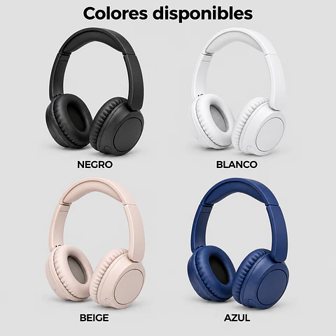 Audífonos Vincha Bluetooth
