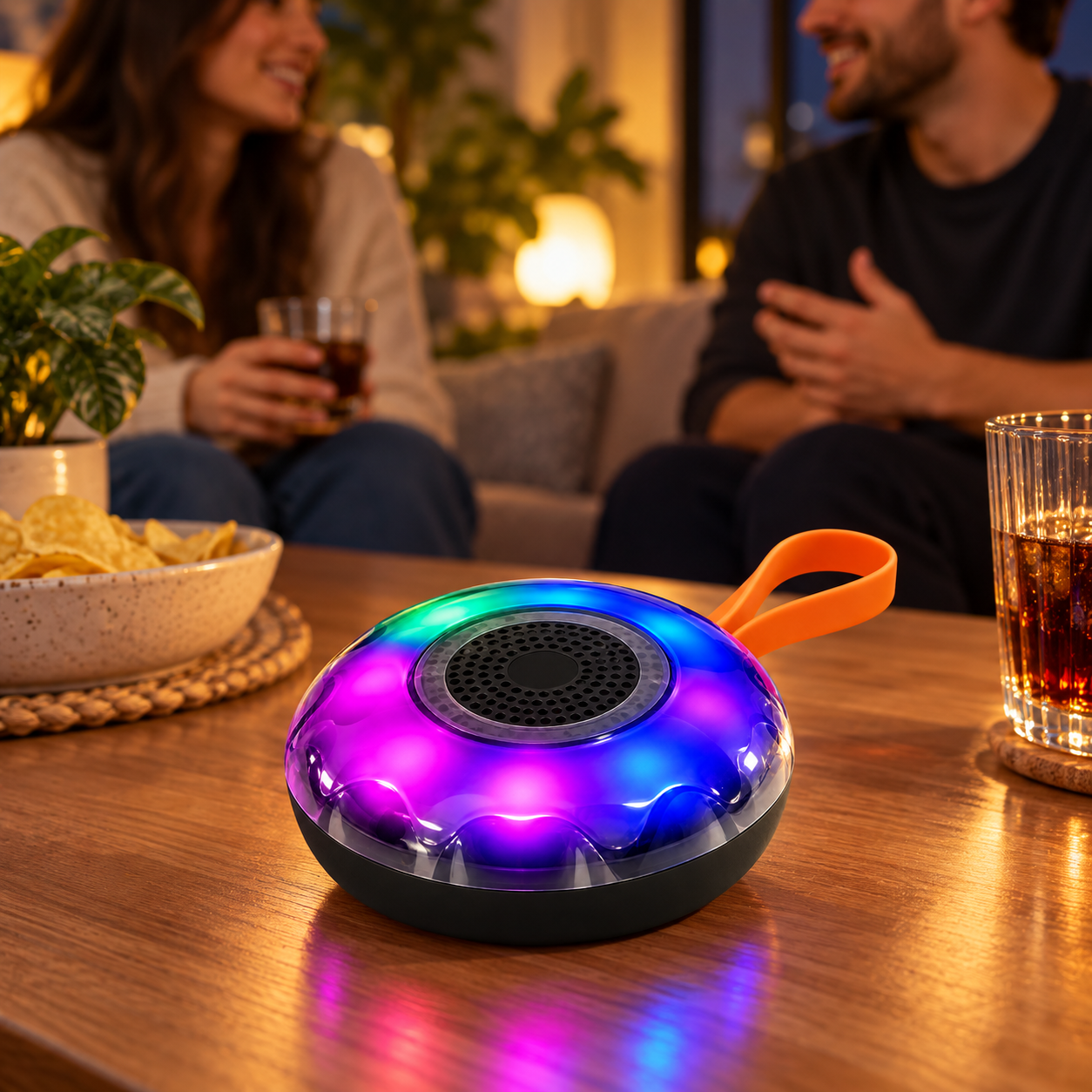 MINI PARLANTE RGB DE 3P X-13 4