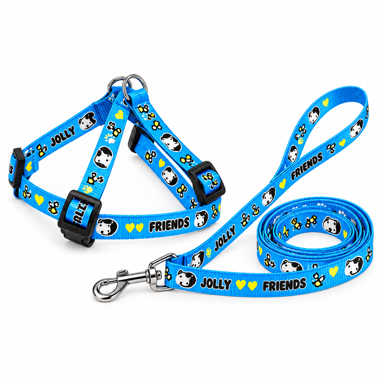 Correa Para Mascota + Arnes 6