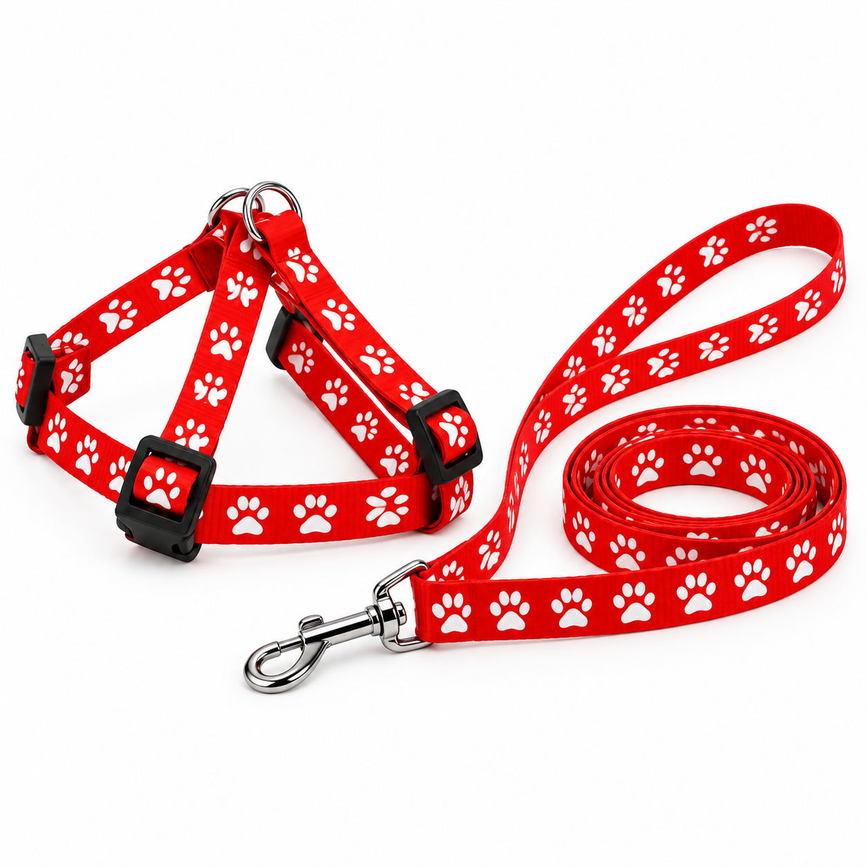 Correa Para Mascota + Arnes 7