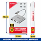 Adaptador Tipo-C De 3 Entradas - Miniatura 4