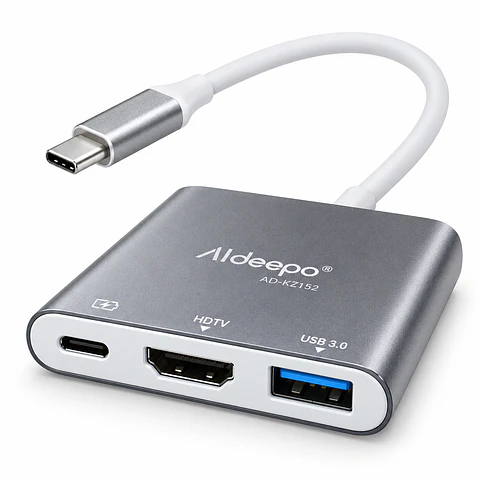 Adaptador Tipo-C De 3 Entradas