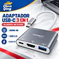 Adaptador Tipo-C De 3 Entradas - Miniatura 3