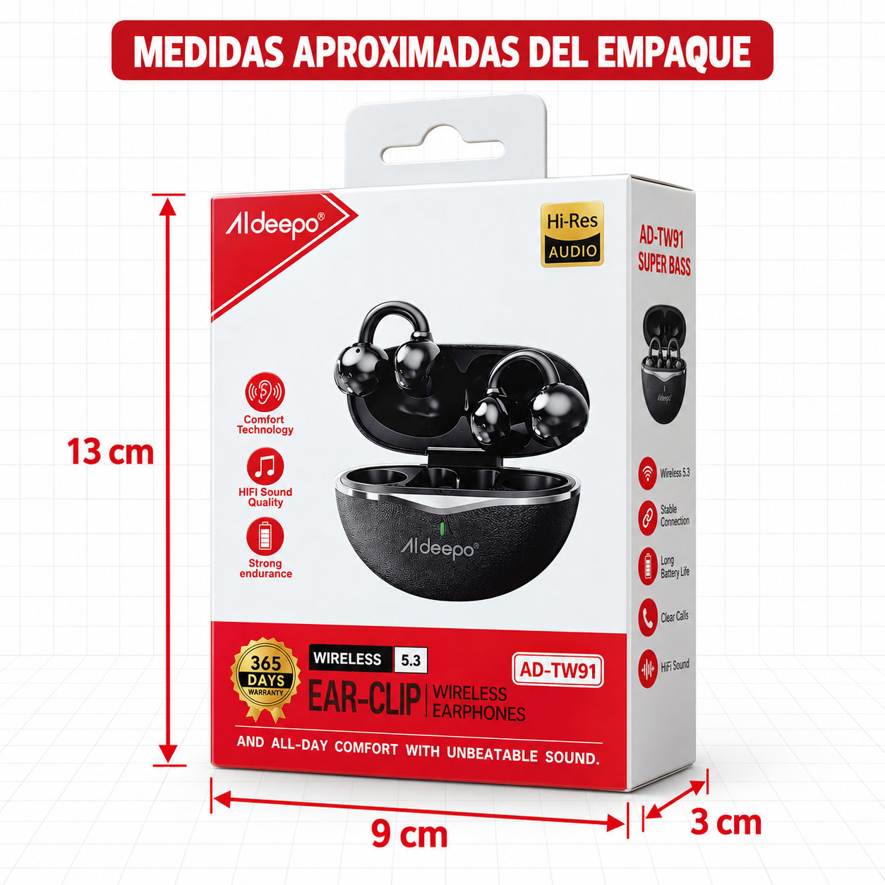 Audífonos Ear-Clip 5