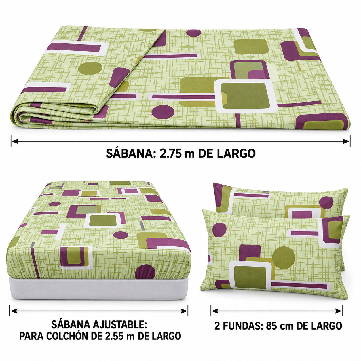 Sabanas Nancy 2PLZ 4