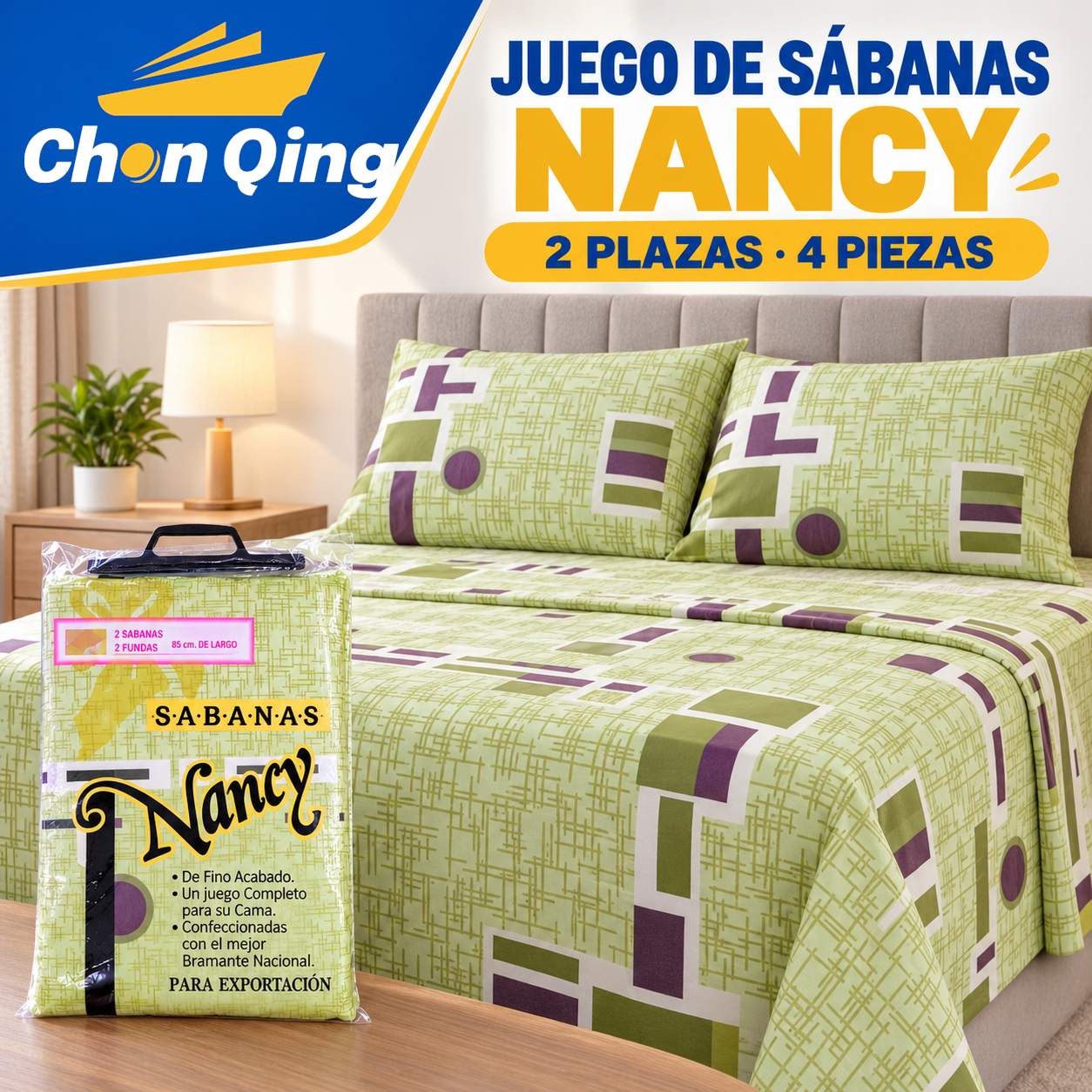 Sabanas Nancy 2PLZ 3