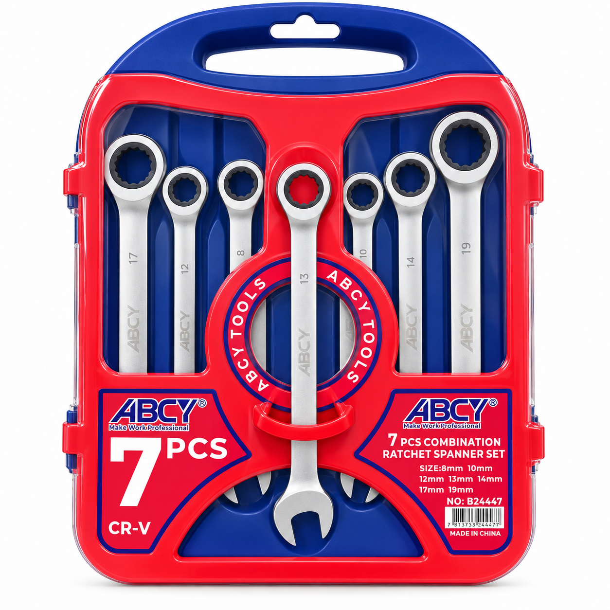 Set De Llaves Con Trinquete X7 1
