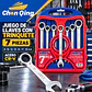 Set De Llaves Con Trinquete X7 - Miniatura 3