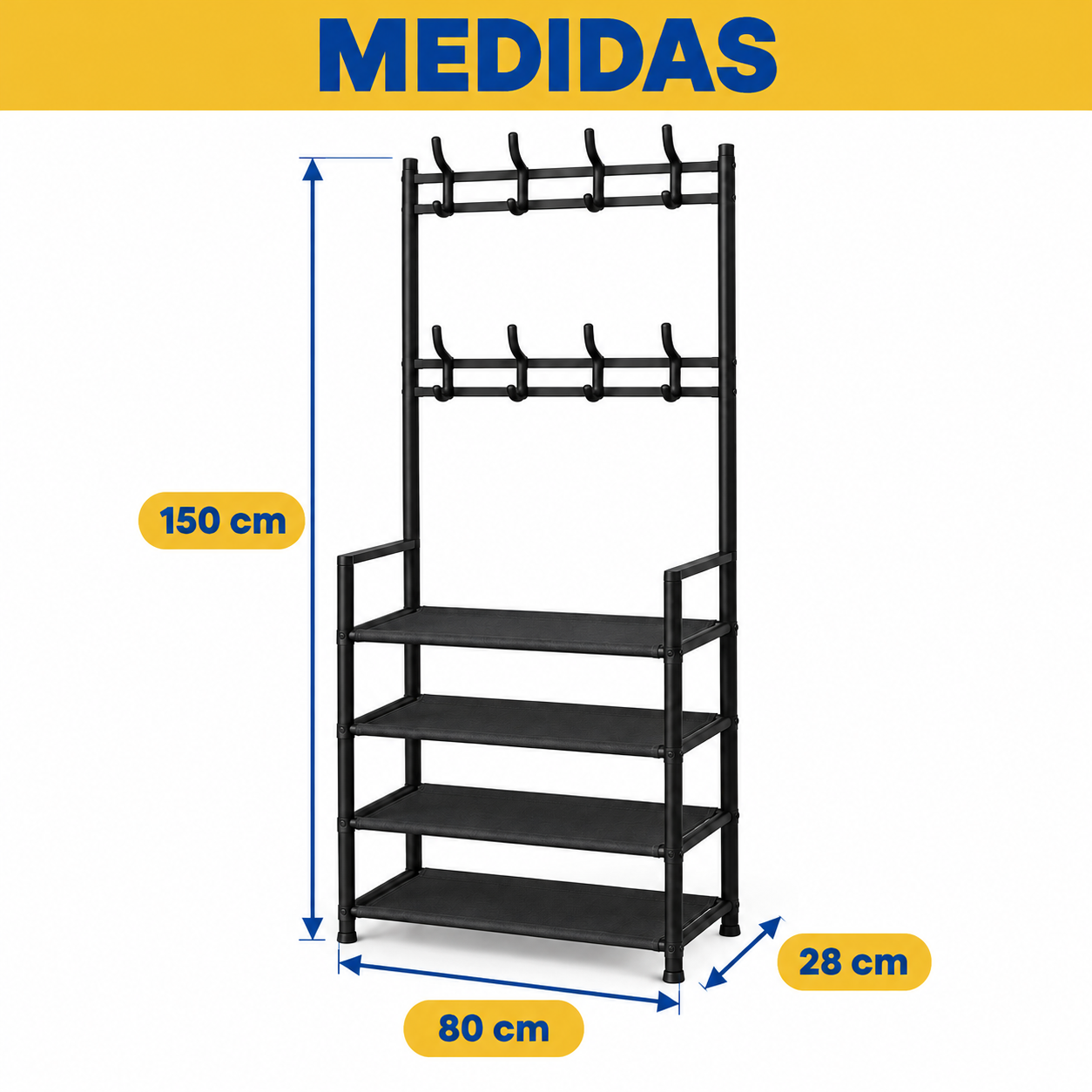 zapatera de 4 niveles 7